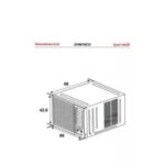 مكيف شباك 18 وحدة زيترست – روتاري – بارد