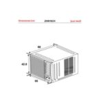 مكيف زيترست شباك 17800 وحدة – روتاري – حار / بارد