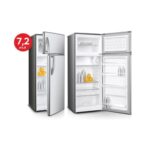 ثلاجة بابين جنرال جولدي 7 قدم - فضي