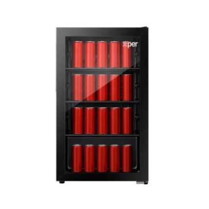 ثلاجة عرض صغيرة اكسبير 3 قدم – أسود