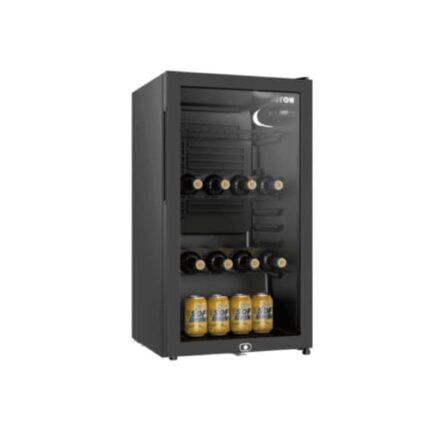 ثلاجة عرض ارو باب واحد 3 قدم _ أسود