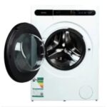 غسالة 8 كيلو تعبئة امامية بيسك – انفرتر – أبيض