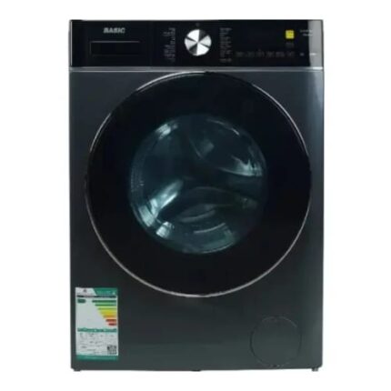 غسالة تعبئة امامية بيسك 10 كيلو اتوماتيك – انفرتر – فضي