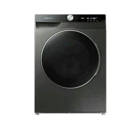 غسالة سامسونج 12 كيلو امامية تنشيف 8 كيلو - سلفر