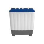 غسالة حوضين هيتاشي 10.5 كيلو – أبيض/أزرق