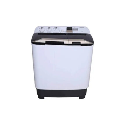 غسالة توشيبا حوضين 8 كيلو – أبيض