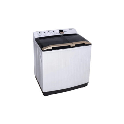 غسالة توشيبا 12 كيلو حوضين – أبيض