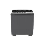 غساله حوضين ١٤ كيلو جنرال سوبريم – رمادي غامق