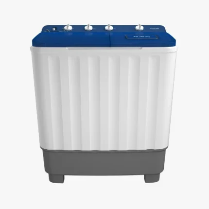 غسالة حوضين 12 كيلو هيتاشي – أبيض/ أزرق