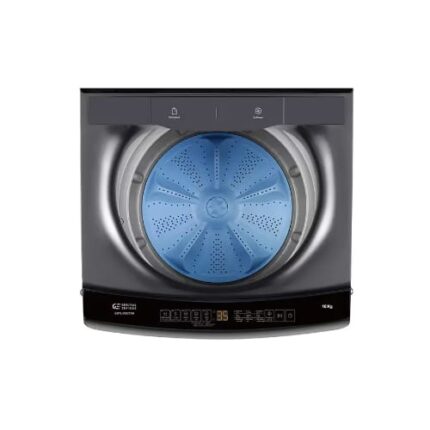 غسالة 10 كيلو جنرال سوبريم تعبئة علوية – فضي غامق