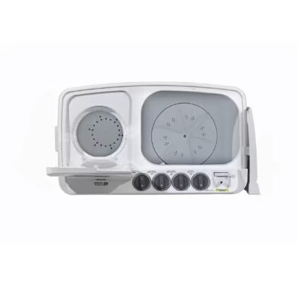 غساله حوضين جنرال سوبريم 10 كيلو - ابيض