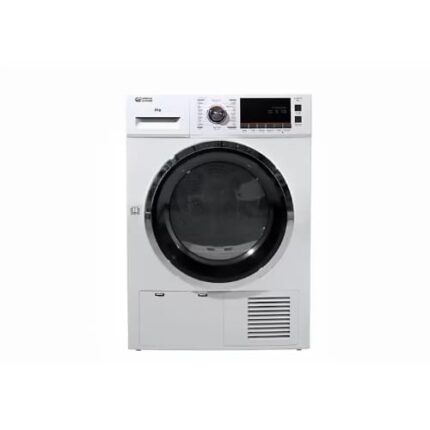 نشافة ملابس جنرال سوبريم 8 كيلو مع مكثف – 16 برنامج – أبيض