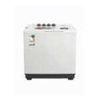 غساله 12 كيلو غسالة جنرال سوبريم حوضين - ابيض