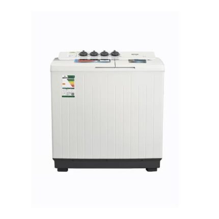 غساله 12 كيلو غسالة جنرال سوبريم حوضين - ابيض