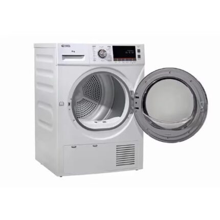 نشافة ملابس جنرال سوبريم 8 كيلو مع مكثف – 16 برنامج – أبيض