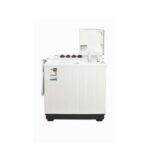 غساله 12 كيلو غسالة جنرال سوبريم حوضين - ابيض