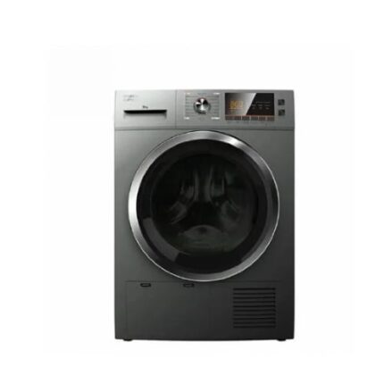 نشافة ملابس جنرال سوبريم 8 كيلو مع مكثف – 16 برنامج – ستيل