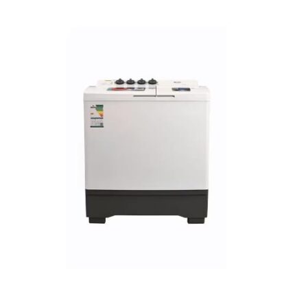 غساله جنرال سوبريم حوضين 14 كيلو - ابيض