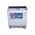 غساله حوضين 18 كيلو جنرال سوبريم - ابيض