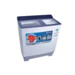 غساله حوضين 18 كيلو جنرال سوبريم - ابيض