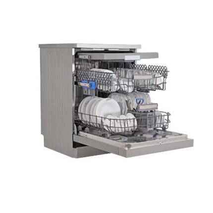 غسالة جنرال سوبريم صحون 15 مكان - 8 برامج - ستيل