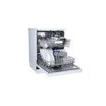 جلايه صحون جنرال سوبريم 12 مكان - 5 برامج - ابيض