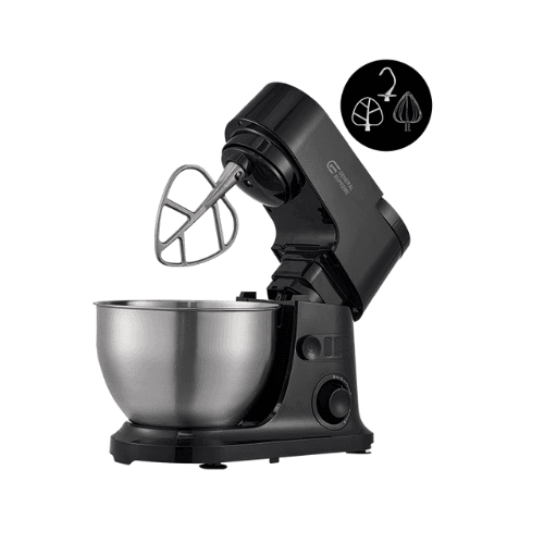 عجانة كهربائية جنرال سوبريم 4 لتر - 600 وات - أسود*ستيل عجانة كهربائية