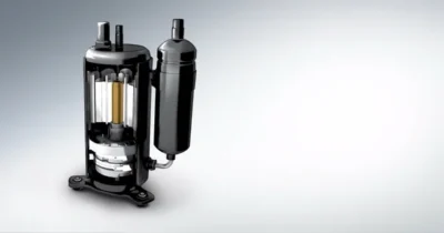 ضاغط روتاري عالي الكفاءة