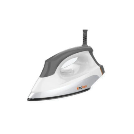 مكواة كهربائية كولين جافة 1300 وات - أبيض/فضي