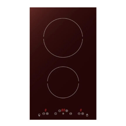 العلامة التجارية : كتشن لاين رقم الموديل : VT2004N النوع : سطح كهرباء سيراميك بمقاس 30 سم لوحة تحكم تاتش مزودة بمؤشر تنبيه وصمام أمان لغلق لوحة التحكم مبرمج ديجيتال حتى 99 دقيقة عدد مناطق الطهي : 2 مناطق للطهي العين الكهربائية السيراميكية المزدوجة بقطر 180 مم العين الكهربائية السيراميكية بقطر 145 مم مزود بمؤشر ضوئي لبيان العين المستخدمة الأبعاد : 500 × 300 مم صناعة إيطالية
