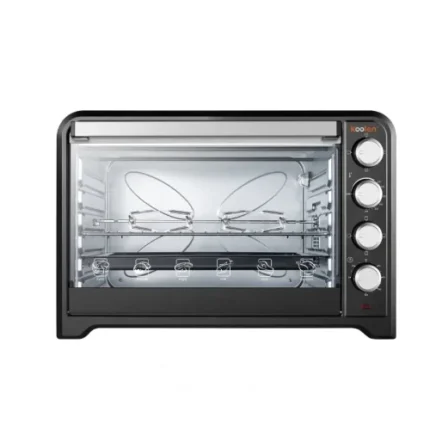 فرن كهربائي koolen سعة 80 لتر – 2400 وات – أسود