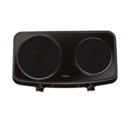 موقد كهربائي 2 عين سينكور 2250 وات – أسود