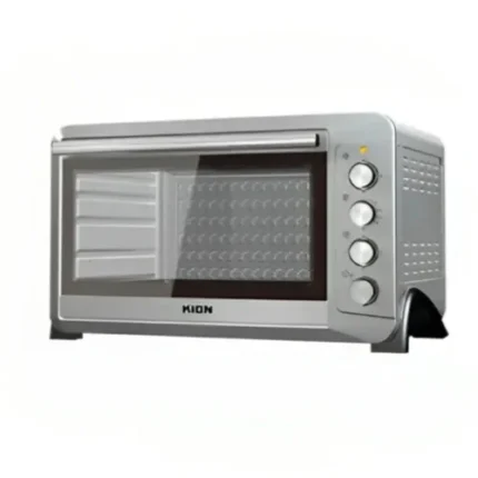 فرن كهربائي كبير كيون 100 لتر 2800 وات مع شواية – سلفر