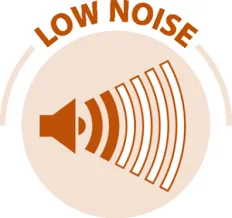 تشغيل هادئ ومنخفض الصوت