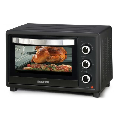 فرن كهربائي 60 لتر سينكور - 2200 وات - أسود فرن كهربائي 60 لتر سينكور - 2200 وات - أسود