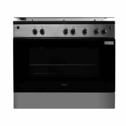 فرن ٥ عيون جيبسون غاز 60*90 سم - أسود*ستيل