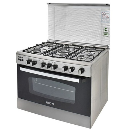 فرن كيون غاز 60*90 سم - 5 شعلات - ستيل فرن كيون غاز 60*90 سم - 5 شعلات - ستيل