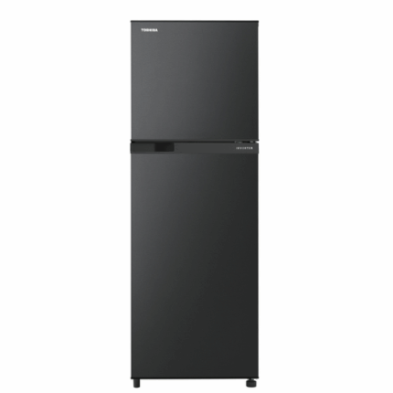 ثلاجة توشيبا 8 قدم بابين - انفرتر - رمادي