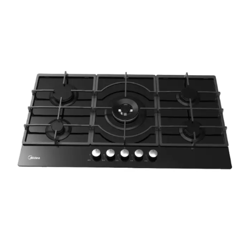 سطح فرن غاز ميديا بلت ان 90 سم - أسود سطح فرن غاز ميديا بلت ان 90 سم - أسود