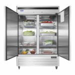 ثلاجة بانكول دولابي 2 باب - 50 قدم - ستيل