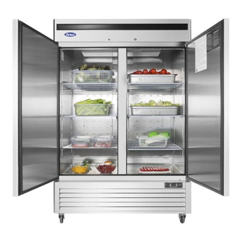 ثلاجة بانكول دولابي 2 باب - 50 قدم - ستيل ثلاجة بانكول دولابي 2 باب - 50 قدم - ستيل