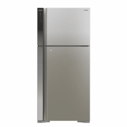 ثلاجة هيتاشي ١٩ قدم بابين - انفرتر - سيلفر