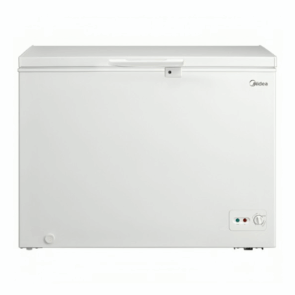 فريزر ميديا 10 قدم مسطح - أبيض