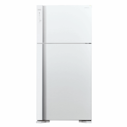 ثلاجة 19 قدم هيتاشي بابين - انفرتر - أبيض