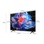 شاشة تلفزيون 65 بوصة سمارت تي سي ال 4K -GOOGLE TV