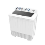 غسالة 12 كيلو فتحتين فالكون – أبيض