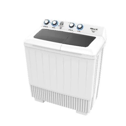 غسالة 12 كيلو فتحتين فالكون – أبيض