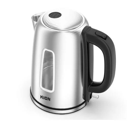 غلاية ماء كهربائية كيون 1.7 لتر - 2200 وات - ستيل غلاية ماء كهربائية كيون 1.7 لتر - 2200 وات - ستيل