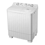 غسالة كرافت 7 كيلو حوضين – أبيض