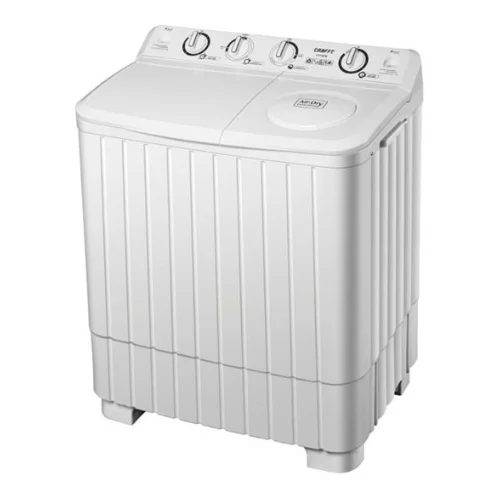 غسالة كرافت 7 كيلو حوضين – أبيض غسالة كرافت 7 كيلو حوضين – أبيض